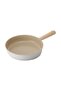 Fika Beige Pot and Pan Set 7 Pieces 18x22x26 Pot 24 Pans - 3