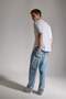 Ultra Soft Soft Textured Baggy Fit Jean Trousers G4180Ax26Sm