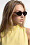 Seldan Green Nude Green Sunglasses - 2