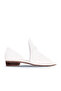 White Leather Women's Classic Shoes 01Wn5111