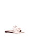 Shoes Beige Suede Women's Flat Slippers 01Wn1908 - 3
