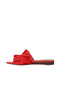 Pomegranate Flower Suede Women's Flat Slippers 01Wn1908 - 3