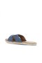 Blue Dark Alf Suede Women's Flat Slippers 01Wa7200 - 4