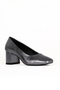 Lead Shiny Leather Women's Heeled Shoes 01We5601 - 3