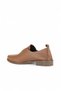 Brown Leather Women's Low Heel Shoes 01Wd3801 - 4