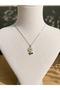 Daisy Flower Silver Color Women's Steel Necklace - Does Not Tarnish - 4