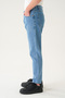 Men's Boyfriend High-Waist Ankle-Length Jeans - 2
