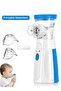 Portable Handheld Nebulizer Machine, Mini Ultrasonic Vaporizer with Adjustable Mist Output