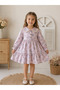 Girls' Flowered Birthday, Wedding, Holiday Baby Collar Dress