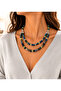 Two Row Jasper Healing and Evil Eye Protection Necklace - 3