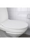 VALLOXEN Toilet seat, white - 2