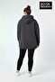 Women's Large Size Chef Printed Hooded Comfortable Fit Thin Sweatshirt Spr26Bswk966 - 3