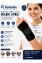 Hand Wrist Brace Neoprene Fabric Supported Static Hand Wrist Brace Compatible for Right and Left Hand (with Thermo Gel Gift)