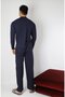 100% COTTON SUPERIOR JACQUARD MEN'S PAJAMA SET 1001 - 7