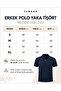 Polo Collar Slim Fit Solid Color Lycra Combed Cotton Flexible Fabric Short Sleeve T-Shirt/Top Men's Clothing - 3