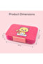 Kitten Bento Lunch Box, 6 Adjustable Compartments - Pink - 7