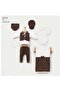 Baby Boy Waffle 7-Piece Newborn Hospital Take-Home Bodysuit Set - 2