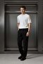 Men's Regular Fit Ribbed Knit Crew Neck T-Shirt White - 6