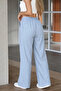 Women's High Waist Elastic Lace-Up Jeans - 5