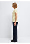 Soft-Premium Yellow (Tencel) ™ ) Liyosel Blended Basic T-Shirt Loose Fit / Relaxed Comfortable Cut 167245-84571 - 4