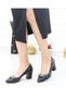 Desca 617 Black Heeled Women's Shoes - 2