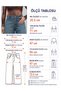 Uca Jean Women's High Waist Wide Leg Jean Pants - 9