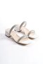 Thick Heeled White Women's Slippers Tr20My11B - 7
