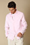 Valentın Men's Smart Shirt Comfort Slim Fit Pink