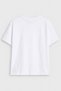 Women's Crew Neck 100% Cotton Orange Bird Print Short Sleeve T-Shirt Relaxed Patterned - 3