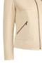 Kim Women's Ecru Short Leather Jacket 26Sge5684R3 - 8