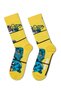 Happy Socks Men's Multi-Colored Spider-Man Patterned Cotton 3-Piece Sock Set P003614 - 3