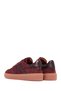 Women's Burgundy Lace-Up Suede Genuine Leather Sneaker, Winter Sports Shoes 25Afd370910 - 7