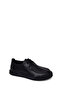 Men's Black Lace-Up Leather Casual Shoes 26Sfd697718 - 7