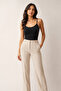 Women's Clothing Rope Strap Modal & Cotton 2 Pieces Black - White Undershirt Ll.K66.O002.001 - 5