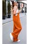 Women's Orange Legendary Jumpsuit Graduation Wedding Dress (Excluding Undershirt) - 3