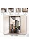 Merva Metal Wall Decor With Shelf 34.9x11.4x54.6cm - Black - 7