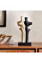 Canan Polyresin Decor Accent 16x9x31.5cm - Black/gold