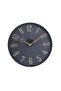 Haaris Wall Clock Dia 30.6cm - Black - 2