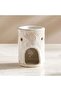 Orchid Fancy Burner 7.5x7.5x10.5cm - White - 4