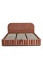 Nadia King Bed 180x200 With Hydraulic Storage- Brown - 8