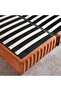 Nadia Queen Bed 160x200 With Hydraulic Storage- Orange - 7