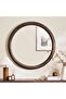 Scepter Round Dresser Mirror - Brown - 2