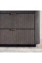 Laker Chest Of 5 Drawer Veneer - Dark Grey - 4