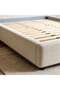 Bretto King Bed 180x200 Cm With Touch Led Light - Cream - 5