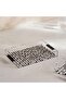 Mirage Geometric Design Acrylic Decor Tray 30x20x4cm- Black