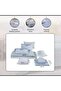 Ttc Adrianna 8-piece Bed In A Bag 240x260cm - Ice Blue - 5