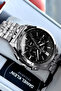 Gift Original Men's Wristwatch Waterproof Silver Color Steel Band Dke2137C6 - 2