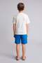 100% Cotton Printed Short Sleeve Top Shorts Bottom 2-Piece Pajama Set for Boys H8197A826Hs - 4
