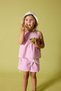 100% Cotton Poplin Gingham Floral Printed Flexible Waist Shorts for Baby Girl H9298A526Hs - 2