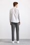 Beige Regular Classic Collar Plain Capless Pocket Buttoned Long Sleeve Standard Casual Shirt - 5